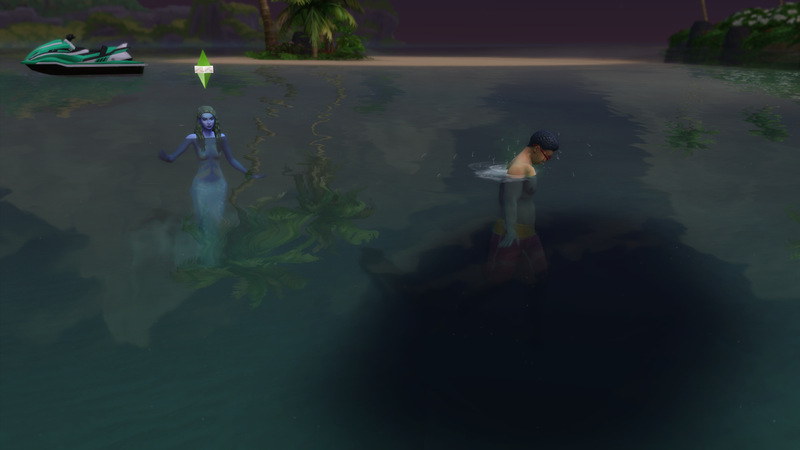 Illustration for article titled Mermaids In The Sims 4 Are Jerks